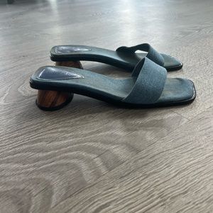 By Far denim sandals